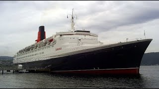 История Британский океанский лайнер Queen Elizabeth 2.