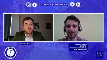 How Andrew Got a Consultant Job at Bain: a One Year Master