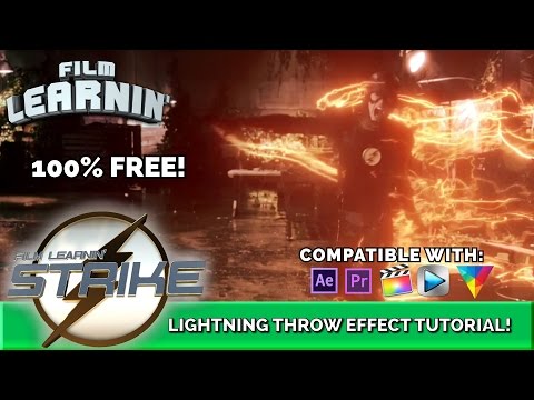Flash Lightning Throw After Effects Tutorial! | Film Learnin