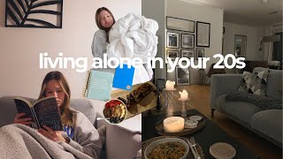 how to romanticize living alone - self care habits & enjoying your own company