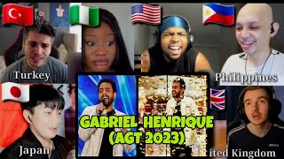 Gabriel Henrique - Agt 2023 | Os Seis Estrangeiros Ficaram Surpresos Quando Gabriel Henrique Cantou