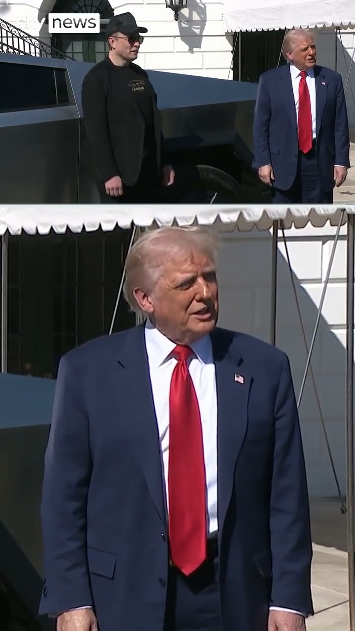 Trump buys Tesla to support Musk