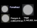 Star Size Comparison 2 HD 1080p