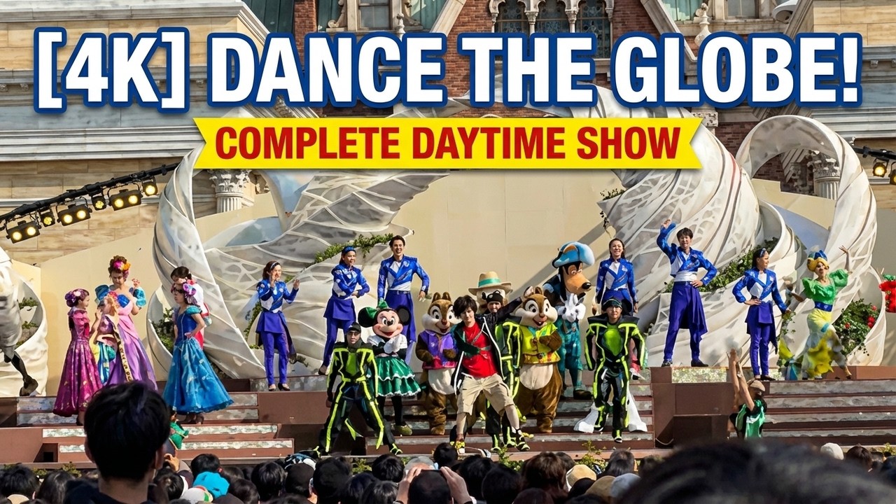 4K] Tokyo Disneyland Dance the Globe! Full Daytime Spectacle Day 2