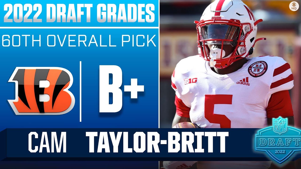 Bengals take CB SLEEPER With Cam Taylor-Britt At No. 60 I 2022 NFL