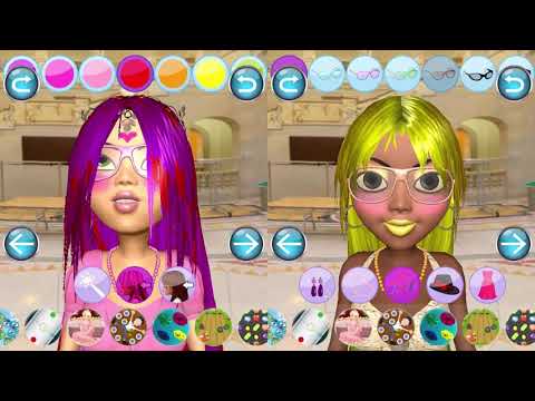 Putri Permainan Salon Angela 3D