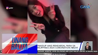 Gabbi Garcia, ipinasilip ang rehearsal para sa Miss Universe Philippines 2024... | Unang Balita