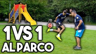 1 VS 1 TORNEO di CALCIO al PARCO con FIUS GAMER, ENRY LAZZA e TATINO