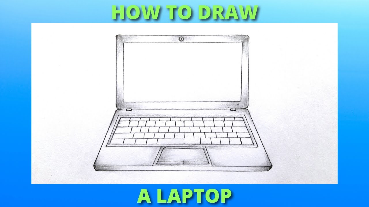 Download free image of Gray hand drawn laptop clipart by Nunny about  illustration, line icon notebook, cartoo… | Laptop drawing, Computer drawing,  How to draw hands