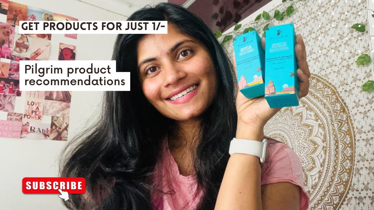 My recommendations from Pilgrim Beauty carnival sale, get products for just 1/-