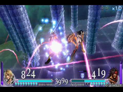 Dissidia Final Fantasy - Tidus vs Jecht