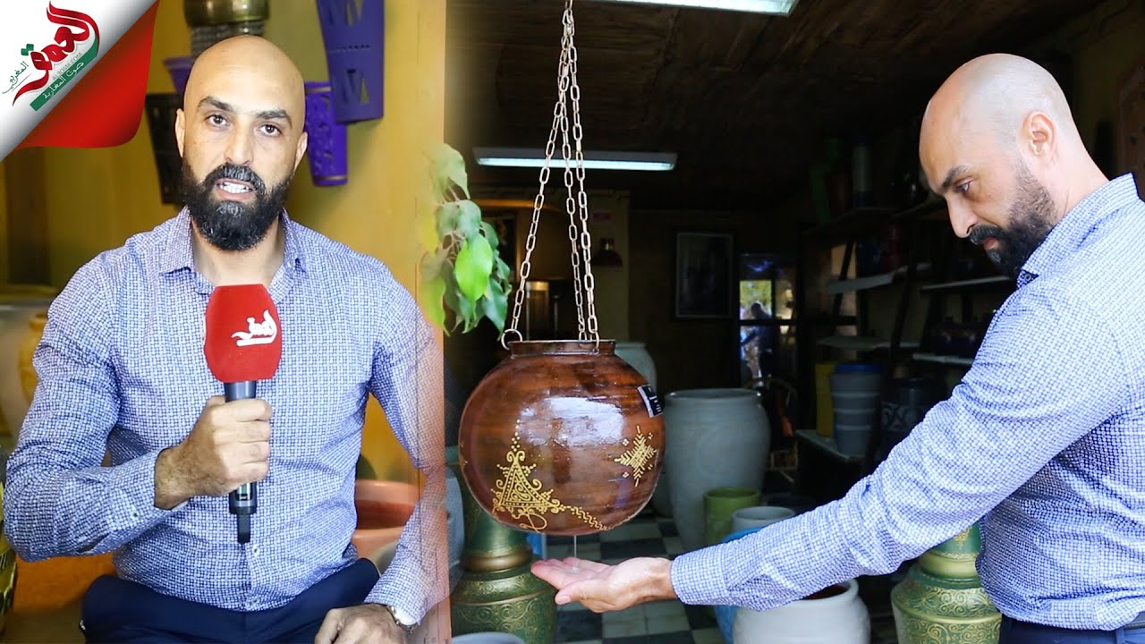 بلمسة مغربية تقليدية..  مخترع مغربي يبتكر موزع أوتوماتيكي للسائل المعقم فريد