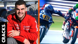 The risky maneuver of Romano Fenati in Moto GP