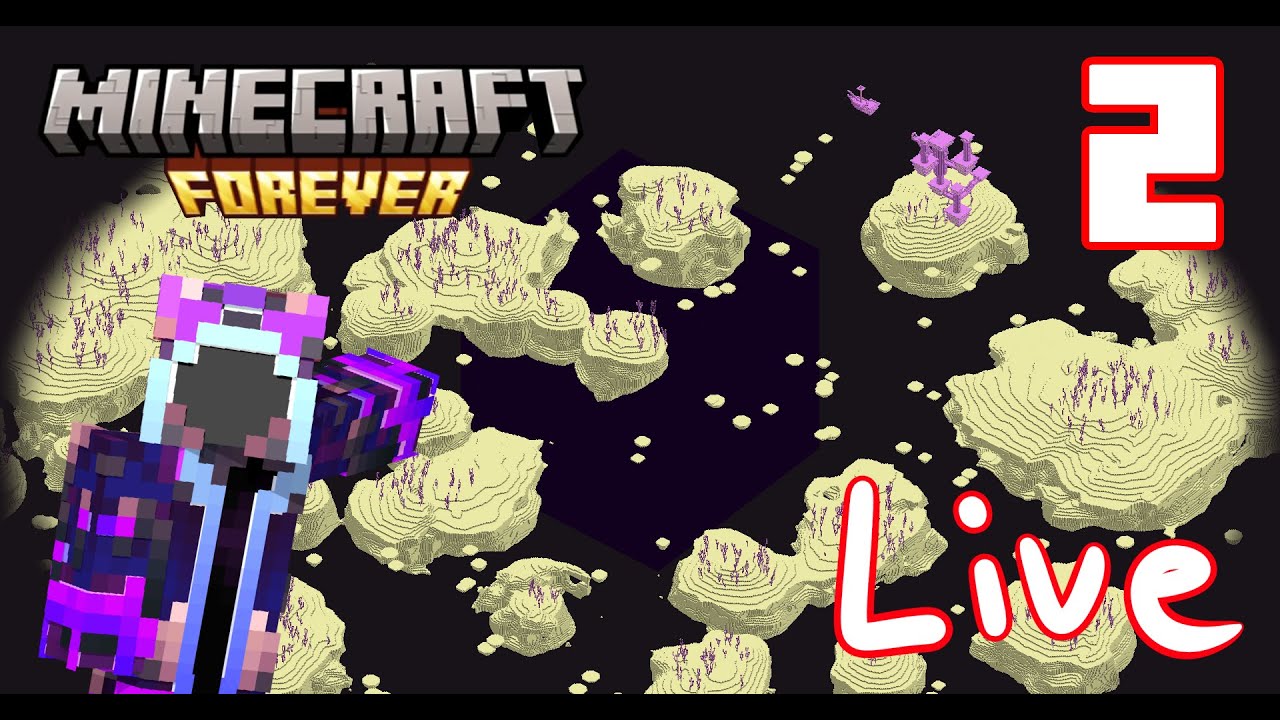 Gathering resources for iron and squid farm | Forever WORLD Minecraft | LIVE