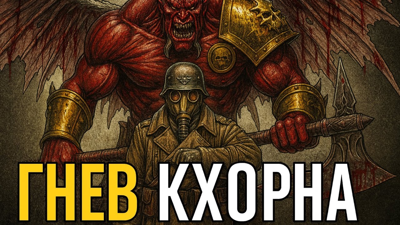 КАК СОЛДАТ КРИГА ЗАСТАВИЛ КХОРНА СДАТЬСЯ | ДЕМОН КХОРНА ПРОТИВ БЮРОКРАТИИ | Warhammer 40k