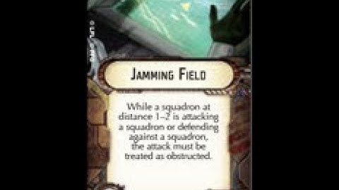 How-to use Fleet Support "Jamming Field" - Star Wars Armada Explained (SWAE)