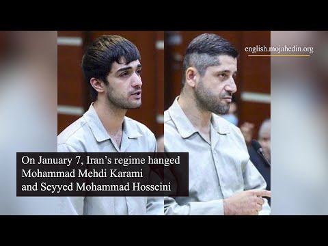 Mohammad Mehdi Karami (محمد مهدی کرمی) and Mohammad Hosseini (محمد حسینی) hanged over Iran protests