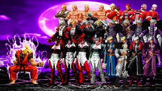 1 Street Fighter Vs Super The King Of Fighters Bosses Team Mugen