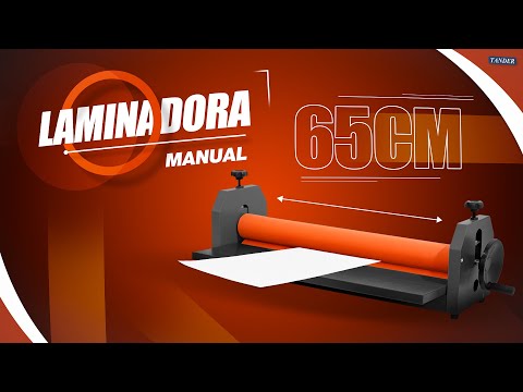 Vídeo de Laminadora Manual a Frio 650mm