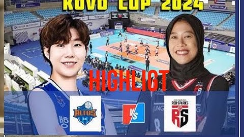 Highligt Red Spark Vs IBK Altos 통영도드람컵프로배구대회HIGHLIGHT역대급 4세트 연출 정관장 풀세트 끝에 IBK기업은행 제압