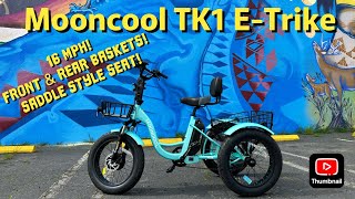 MY VERY FIRST TRIKE! THE MOONCOOL TK1 ETRIKE!