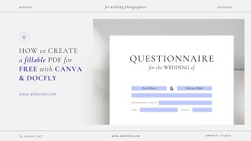 Create Fillable PDFs for Free! With Canva & DocFly