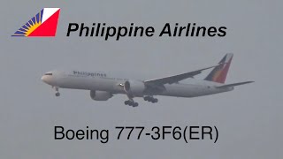 Philippine Airlines Boeing 777-3F6Er On Approach To Los Angeles International Airport
