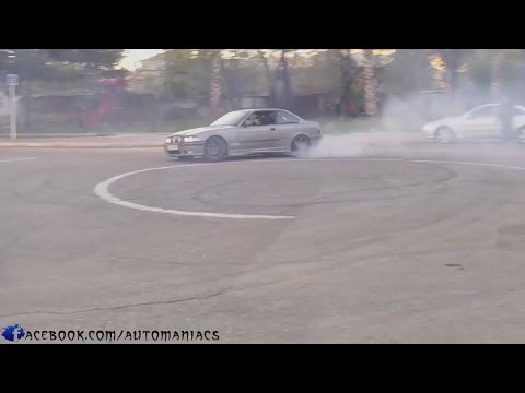 BMW Club Georgia - ქუთაისი \u0026 BMW E36 Drift