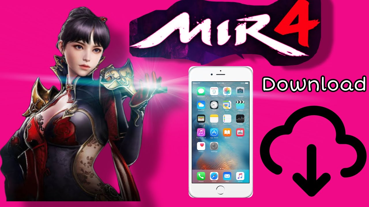 How download Mir4 in iPhone Operating System (IOS) 13