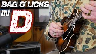 Mandolin Bag O' Licks in D!
