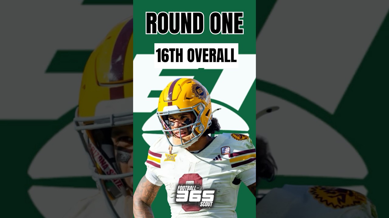 Jets Mock Draft: Arvell Reese & Jordyn Tyson on Day 1? 👀 #shorts #foryou