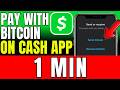 How To Pay With Bitcoin On Cash App 2026 (Very Easy)