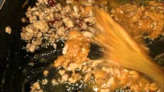 「甘口肉味噌」作り方