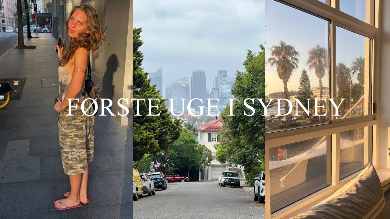 FØRSTE UGE I SYDNEY / Bondi Beach, pilates og jobansøgninger