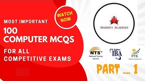 Computer Mcqs | Fundamentals Of Computer | Computer Basic mcqs | mcqs