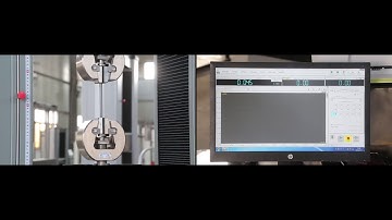 Computer control electronic universal testing machine