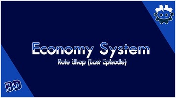 Economy System (Role Shop) [3rd] | Discord Bot Studio