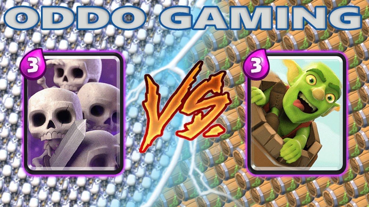 skeleton vs skeleton army clash royale skeleton vs skeleton army clash royale