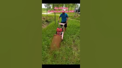 Máy xới đất 3, 4 chức năng máy làm cỏ nông nghiệp máy vun luống ngô đa năng