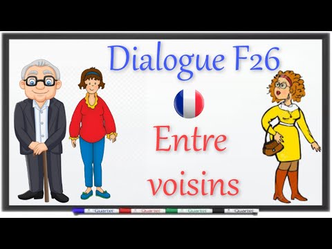 Vidéo: Conversation Avec Un Voisin