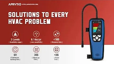 Aprvtio ALD-200 Refrigerant Gas Leak Detector is a powelful and economic HVAC tool