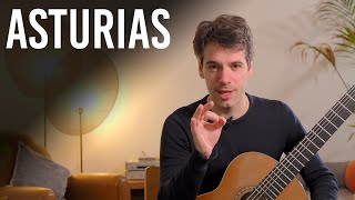 Video thumbnail of "Travaillez « Asturias » avec moi (partition pdf)"