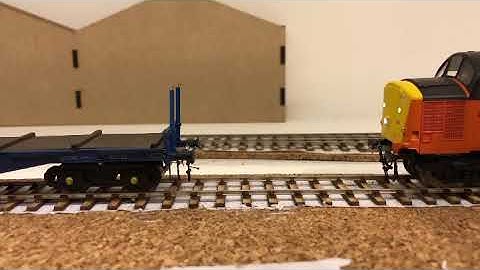 Dingham autocouplers testing at Motts Lane