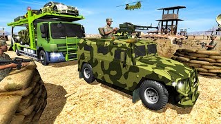 Army Cars Transport Truck 2019 | American Car Transport Simulator - Android GamePlay HD screenshot 5