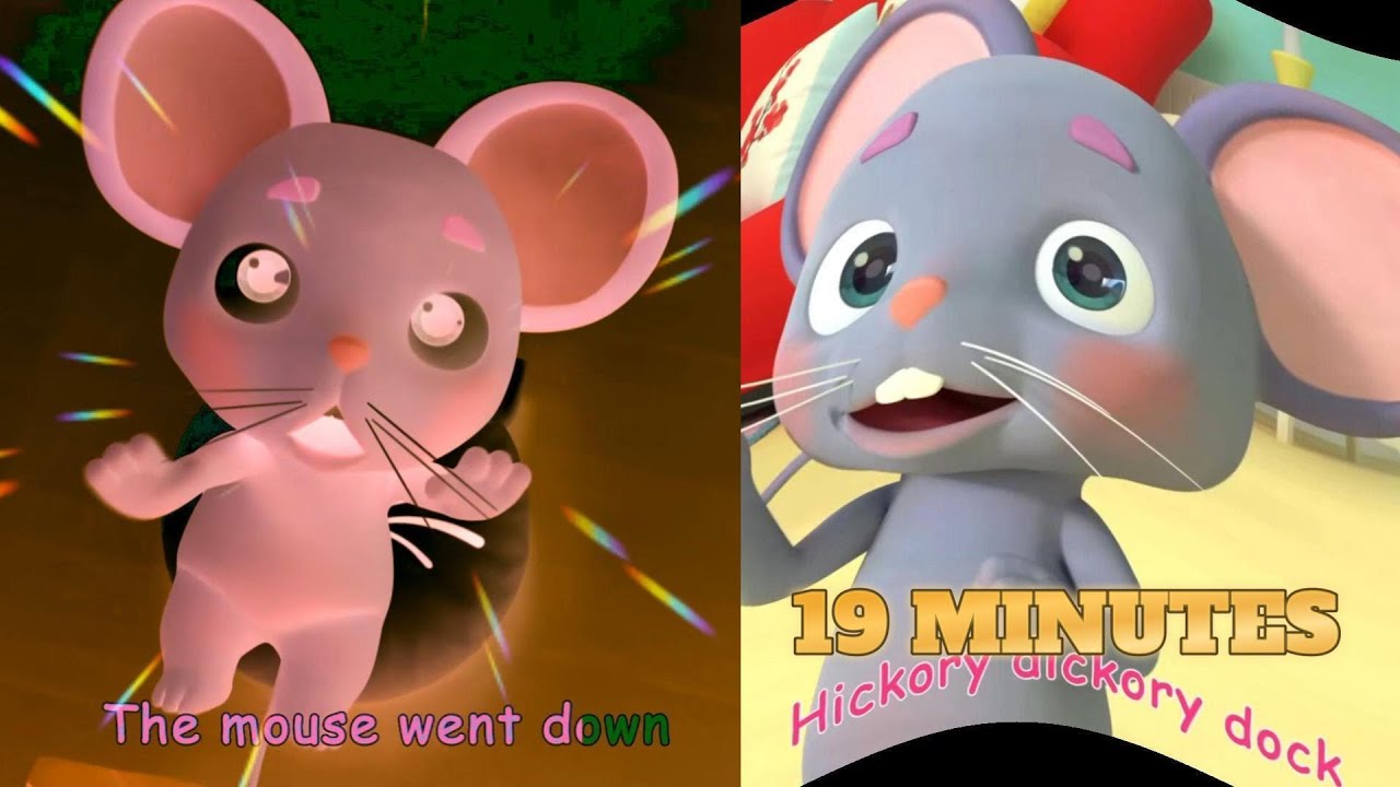 HICKORY DICKORY DOCK ALL MOUSE COMPILATION  [19 MINS LOOP] / SPONSORED BY: GAMAVISION CSUPO EFFECTS