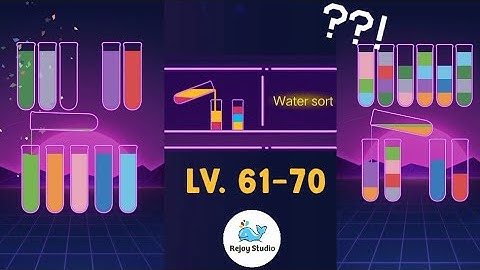 Tic Tac Toe Glow Xoxo - Water Sort Lv.61-70 Perfect Games Video Games by Momicin