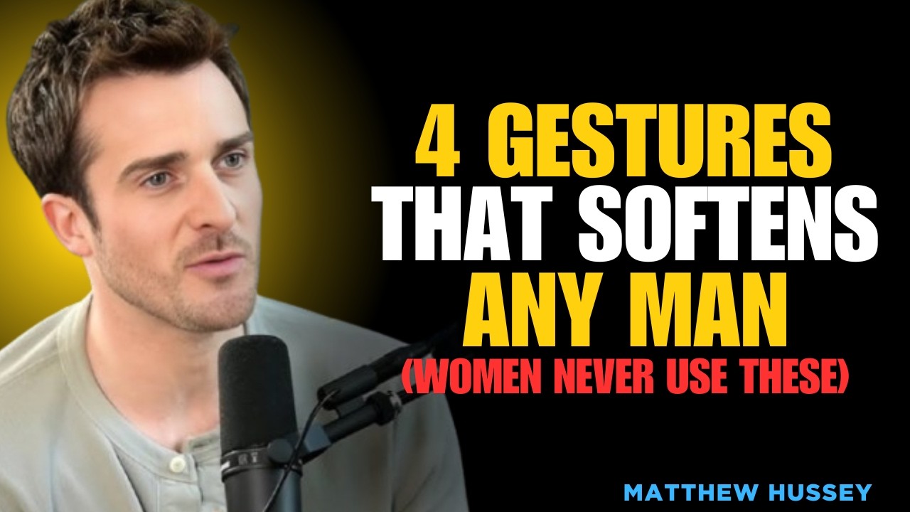 4 Feminine Gestures That Softens Any Man and Hardly Any Woman Use This | Matthew Hussey