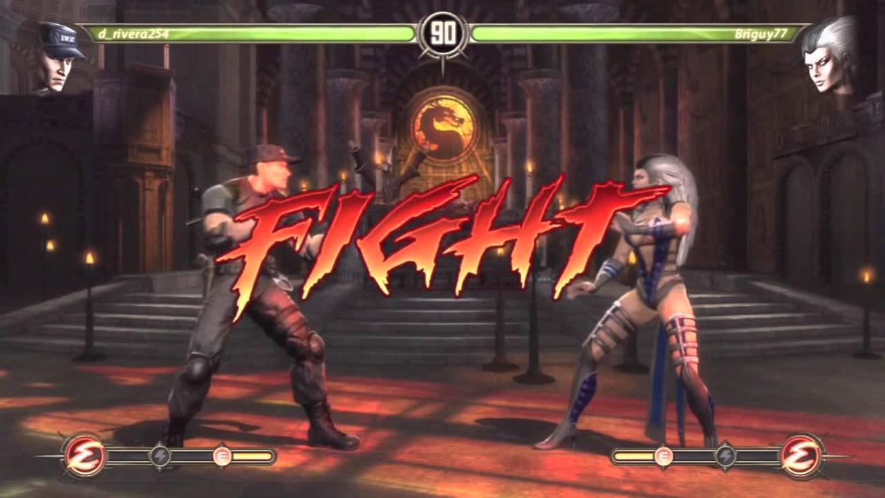 Mortal Kombat 9 (2011) online matches vs Briguy77 Part 2