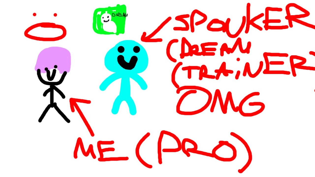 I FOUGHT SPONKER "DREAM TRAINER" OMG "HE TRAINED DREAM" BTW HE'S THE DREAM TRAINER, EASY!1!!