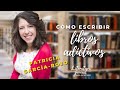 Escribir libros adictivos con Patricia García Rojo | Literatura juvenil para escritores